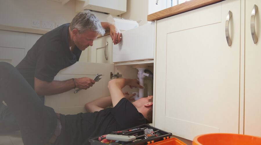 Professional burst pipe repair services in Bellville, TX